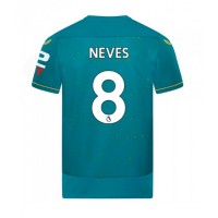 Dres Wolves Ruben Neves #8 Gostujuci 2022-23 Kratak Rukav